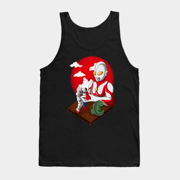 ultraman Tank Top by opoyostudio